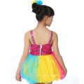 Atemberaubende Pailletten Lycra Trikot Kinder Bühne Tanzkleid / Tutu Kleid Kostüm für Kind